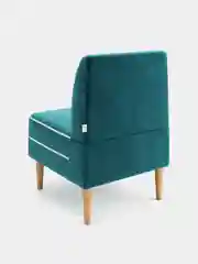 Вишнёвый кресло MONOFIX, АММА велюр