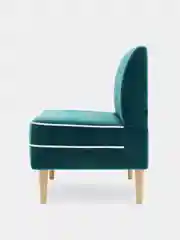 Вишнёвый кресло MONOFIX, АММА велюр