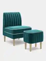 Вишнёвый кресло MONOFIX, АММА велюр