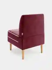 Вишнёвый кресло MONOFIX, АММА велюр