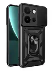 Черный чехол противоударный armors для Vivo Y36 4G / Виво У36 4G с защитой камеры