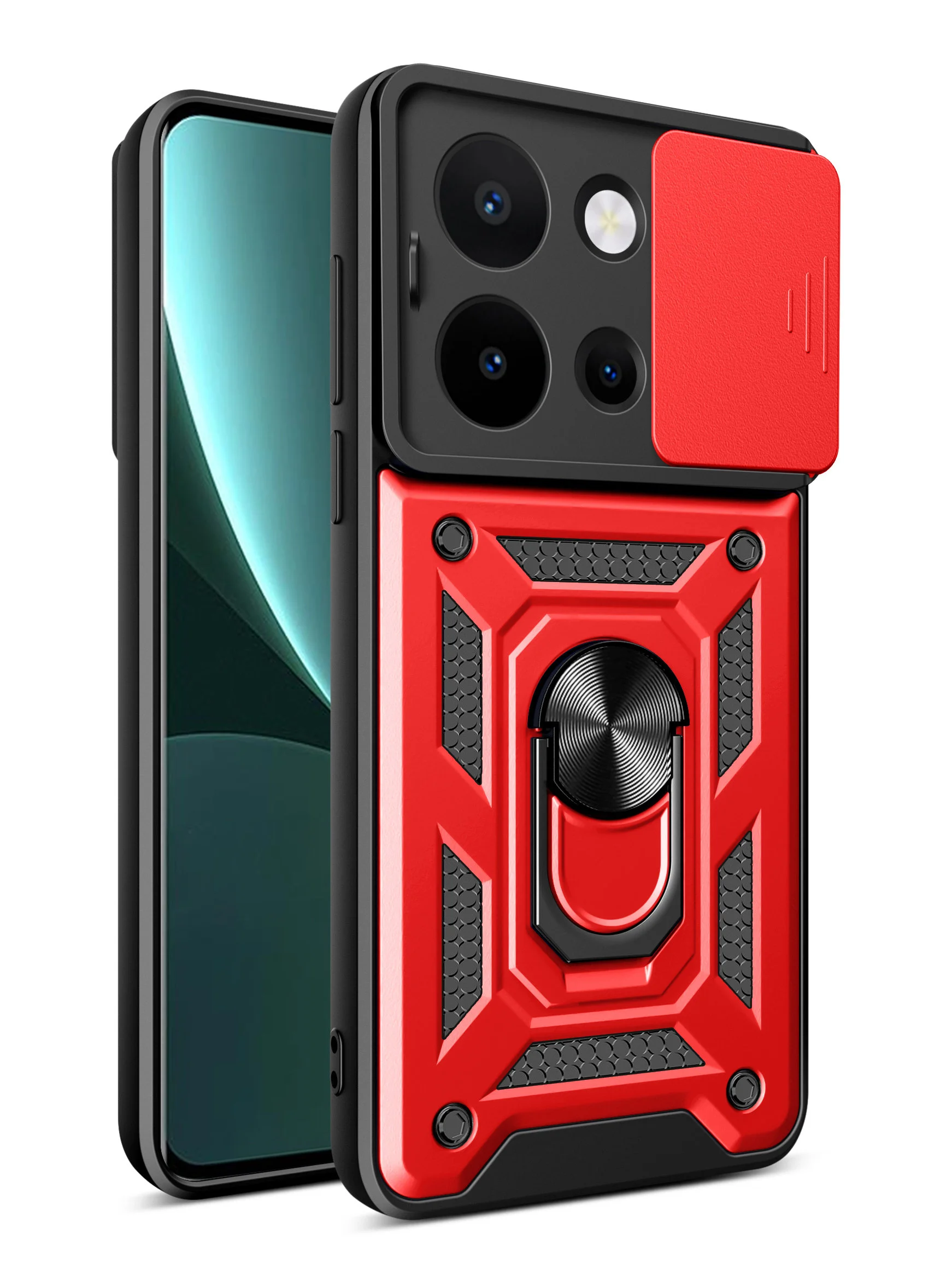 Черный чехол противоударный armors для Vivo Y36 4G / Виво У36 4G с защитой камеры