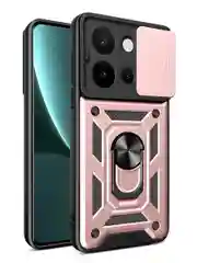 Черный чехол противоударный armors для Vivo Y36 4G / Виво У36 4G с защитой камеры