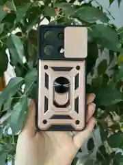 Розовый чехол противоударный armors для Vivo Y36 4G / Виво У36 4G с защитой камеры
