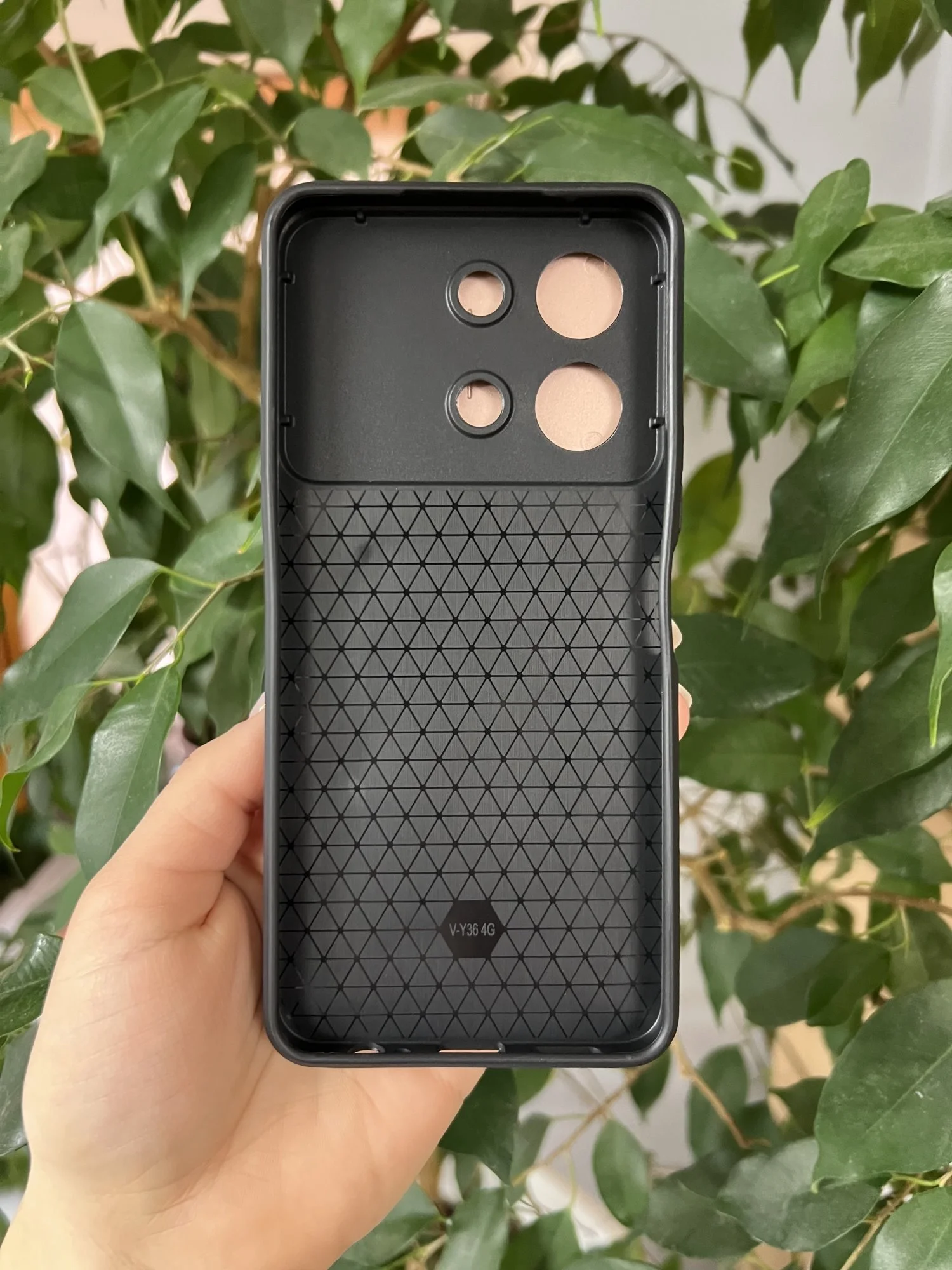 Розовый чехол противоударный armors для Vivo Y36 4G / Виво У36 4G с защитой камеры