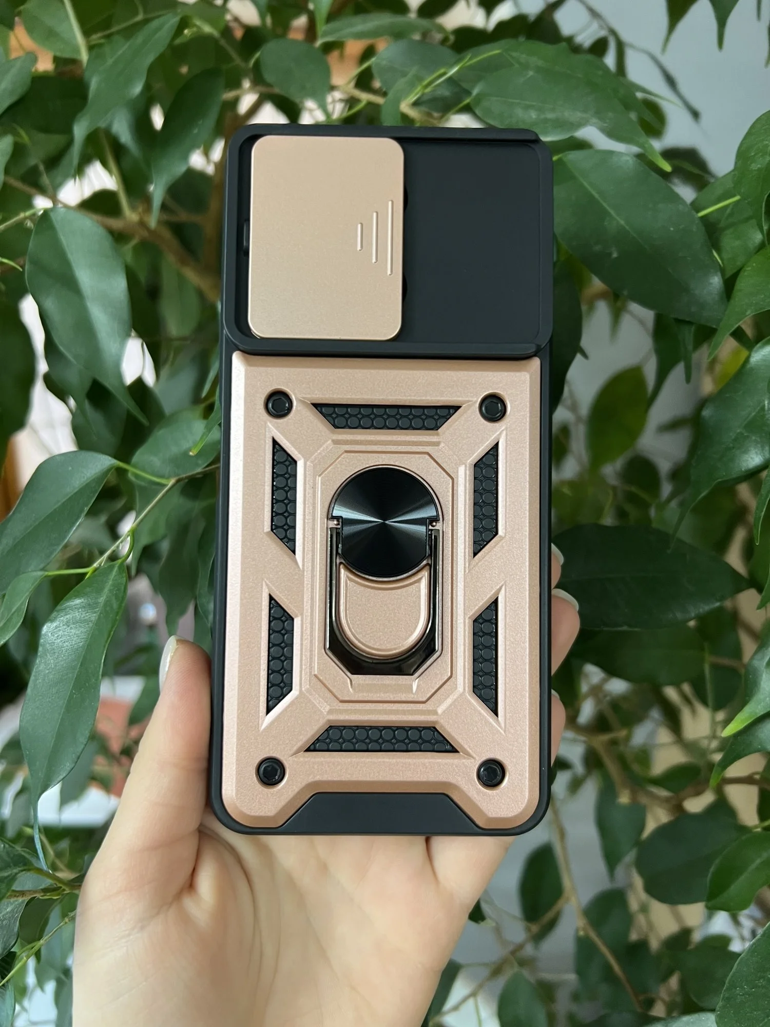 Розовый чехол противоударный armors для Vivo Y36 4G / Виво У36 4G с защитой камеры