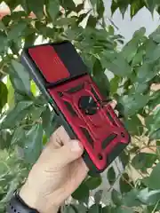 Красный чехол противоударный armors для Vivo Y36 4G / Виво У36 4G с защитой камеры