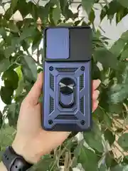 Темно-синий чехол противоударный armors для Vivo Y36 4G / Виво У36 4G с защитой камеры