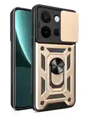 Золотой чехол противоударный armors для Vivo Y36 4G / Виво У36 4G с защитой камеры