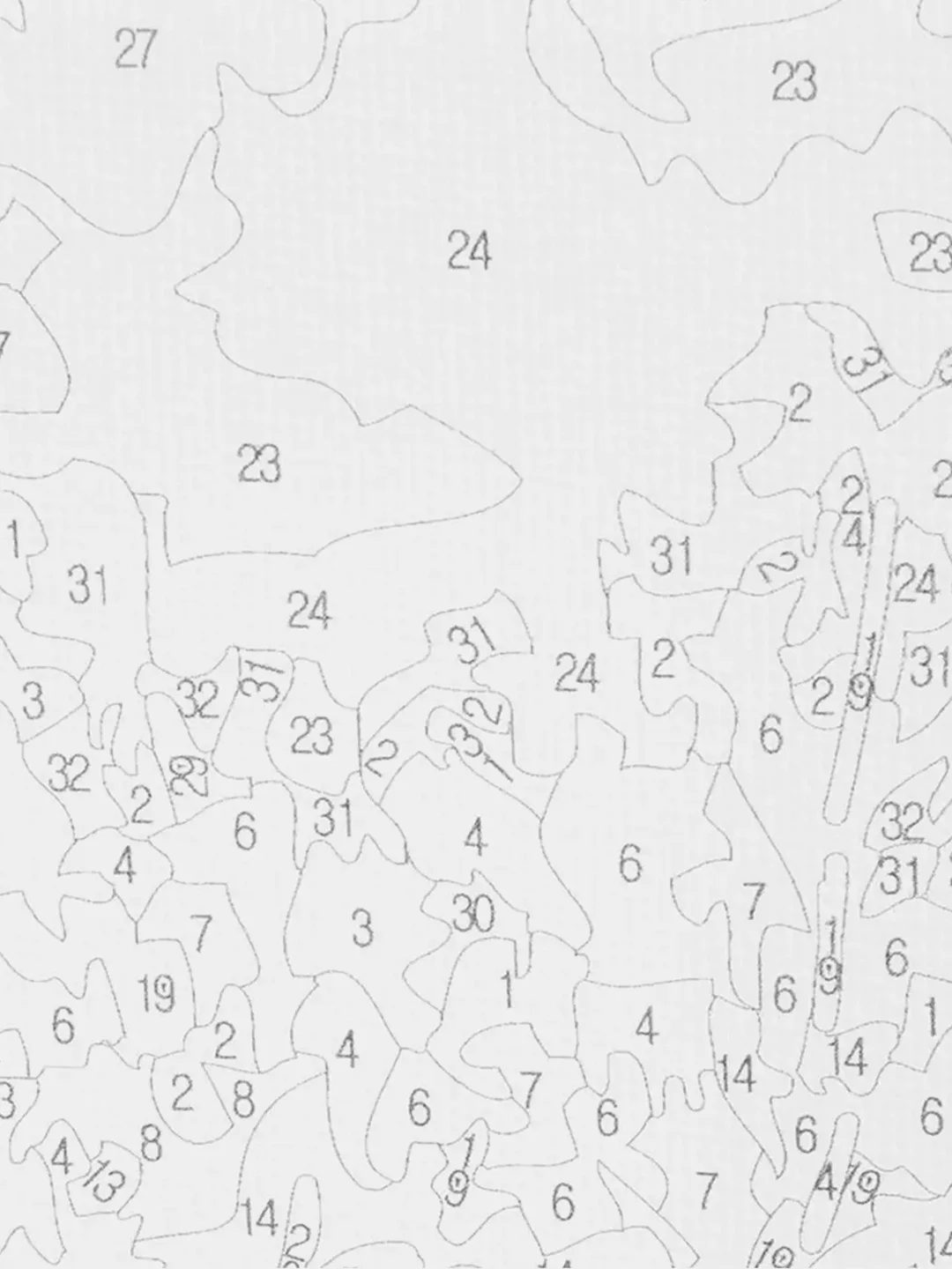 Картина по номерам Остров Сокровищ Пейзаж с рекой, 663289, на холсте на подрамнике 40х50
