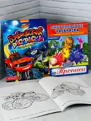 Роспись для мальчика мультик Вспыш Турбозавры Диноробот