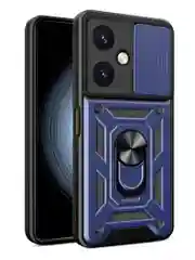 Темно-синий чехол противоударный armors для Vivo Y27 4G / Виво У27 4G с защитой камеры