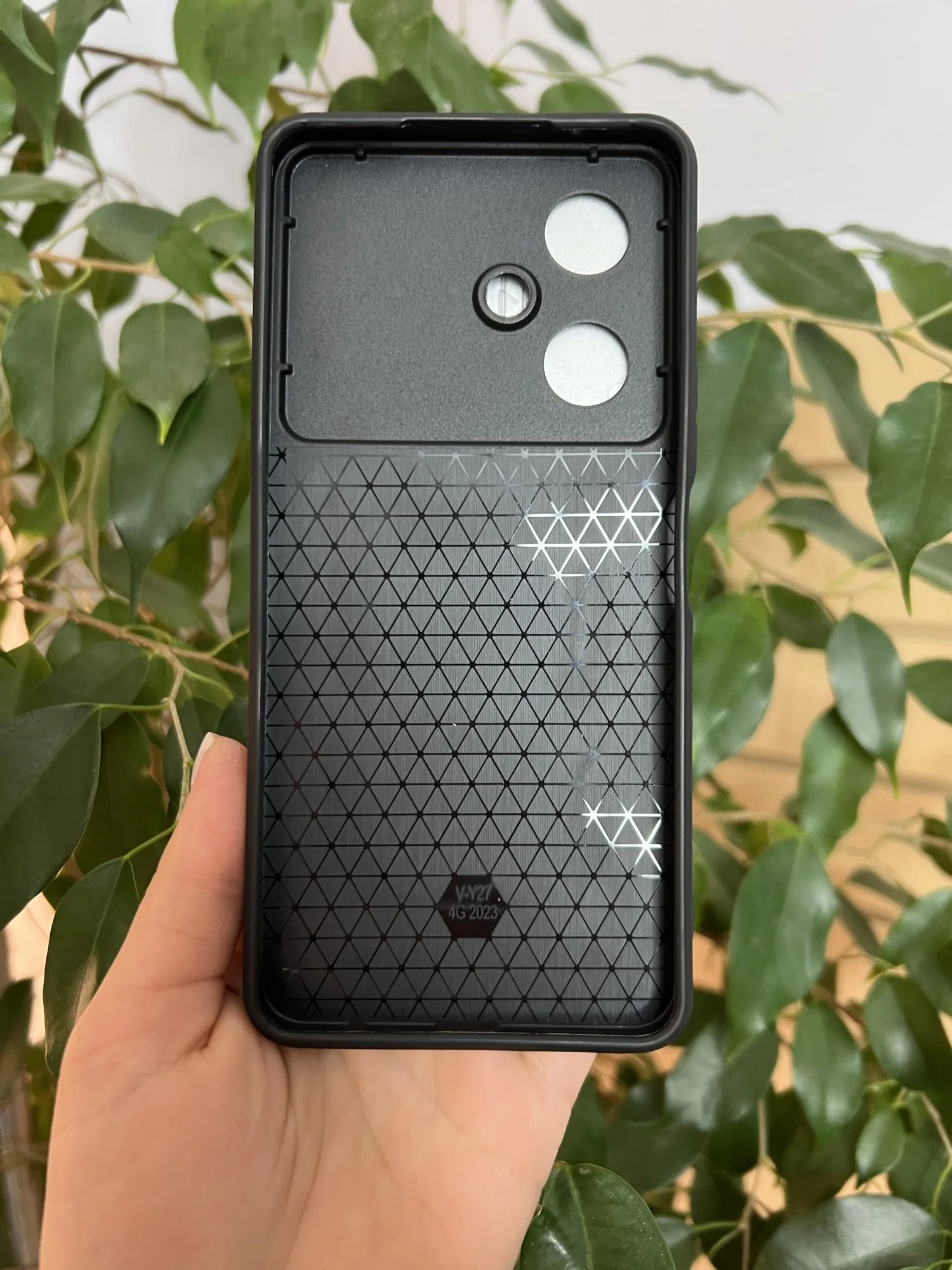 Серебряный чехол противоударный armors для Vivo Y27 4G / Виво У27 4G с защитой камеры