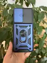 Серебряный чехол противоударный armors для Vivo Y27 4G / Виво У27 4G с защитой камеры