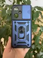 Серебряный чехол противоударный armors для Vivo Y27 4G / Виво У27 4G с защитой камеры