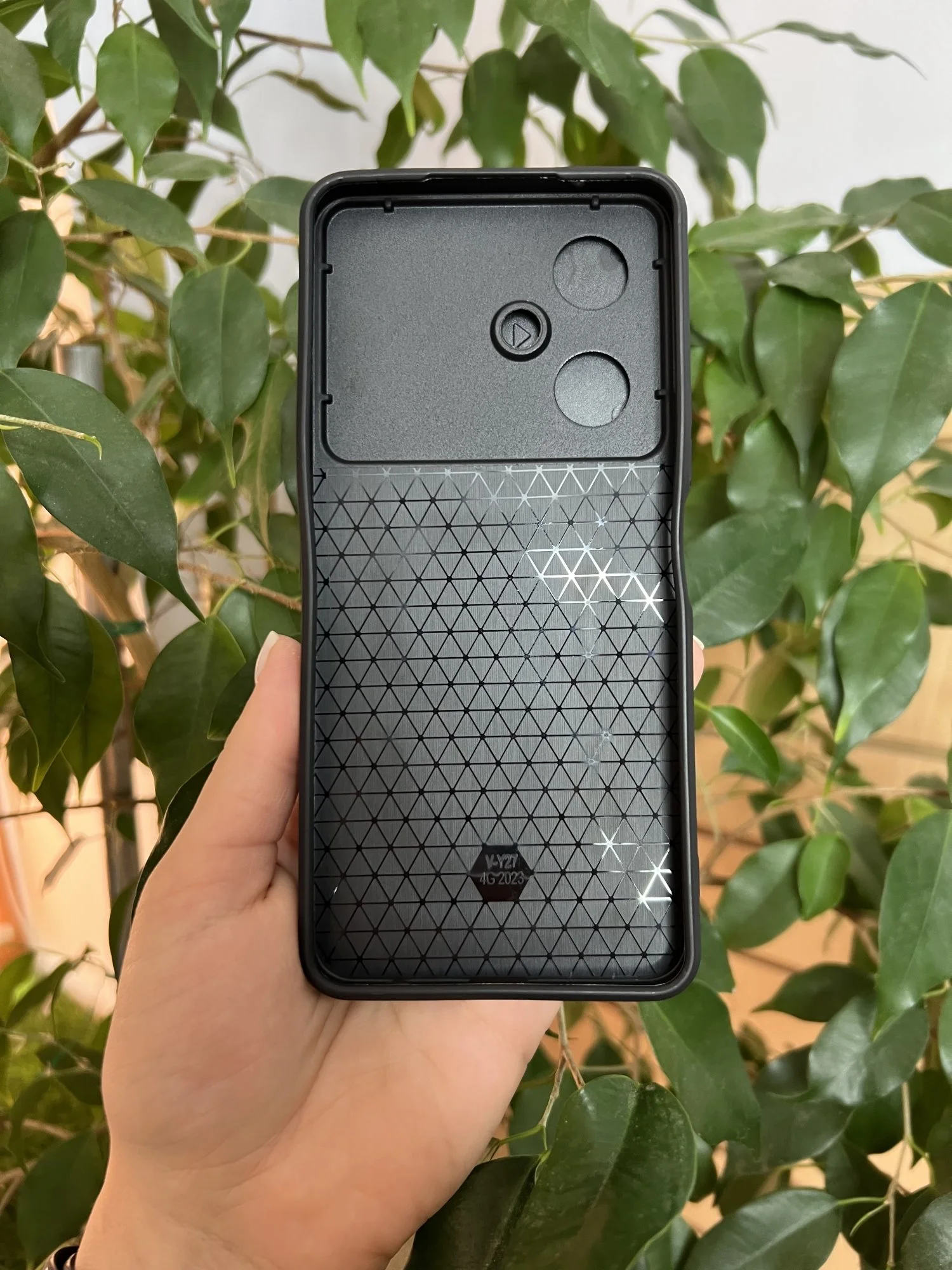 Черный чехол противоударный armors для Vivo Y27 4G / Виво У27 4G с защитой камеры