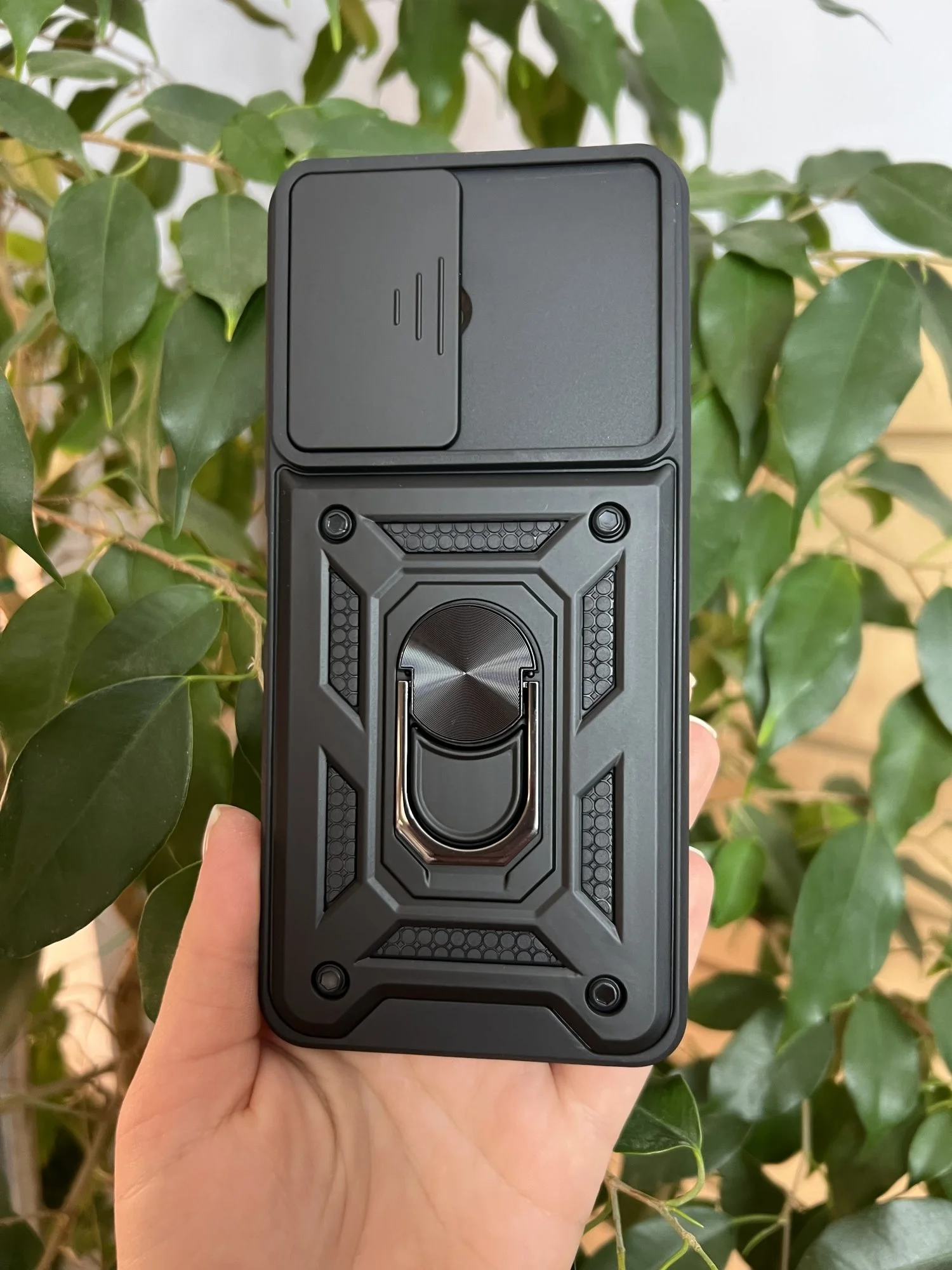 Черный чехол противоударный armors для Vivo Y27 4G / Виво У27 4G с защитой камеры