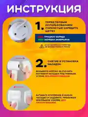 Белый электрическая щетка для уборки, USB, 3 насадки, беспроводная чистка ванной, кухни, посуды