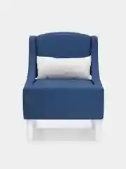 Синий кресло MONOFIX, ЛОТТИ, велюр