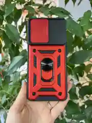 Красный чехол противоударный armors для Vivo Y27S / Виво У27S с защитой камеры