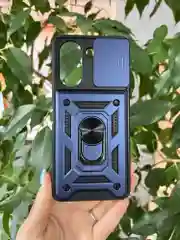 Темно-синий чехол противоударный armors для Vivo Y27S / Виво У27S с защитой камеры