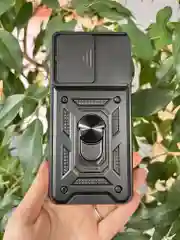 Черный чехол противоударный armors для Vivo Y27S / Виво У27S с защитой камеры