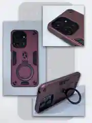 Бордовый чехол для Xiaomi Redmi 13C 4G / Poco C65 5G, противоударный