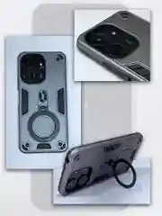 Тёмно-серый чехол для Xiaomi Redmi 13C 4G / Poco C65 5G, противоударный