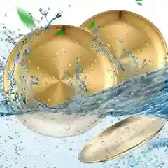 Золотой подставка-поднос для мелочей и декоративных свечей