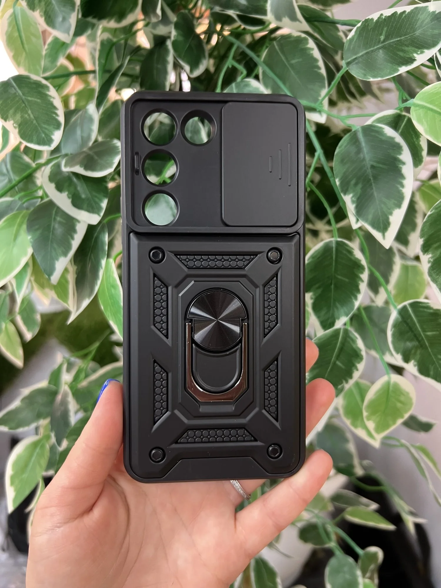 Зеленый чехол противоударный armors для Vivo V30 Lite 4G / Виво В30 Лайт 4G с защитой камеры
