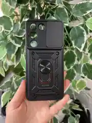 Зеленый чехол противоударный armors для Vivo V30 Lite 4G / Виво В30 Лайт 4G с защитой камеры