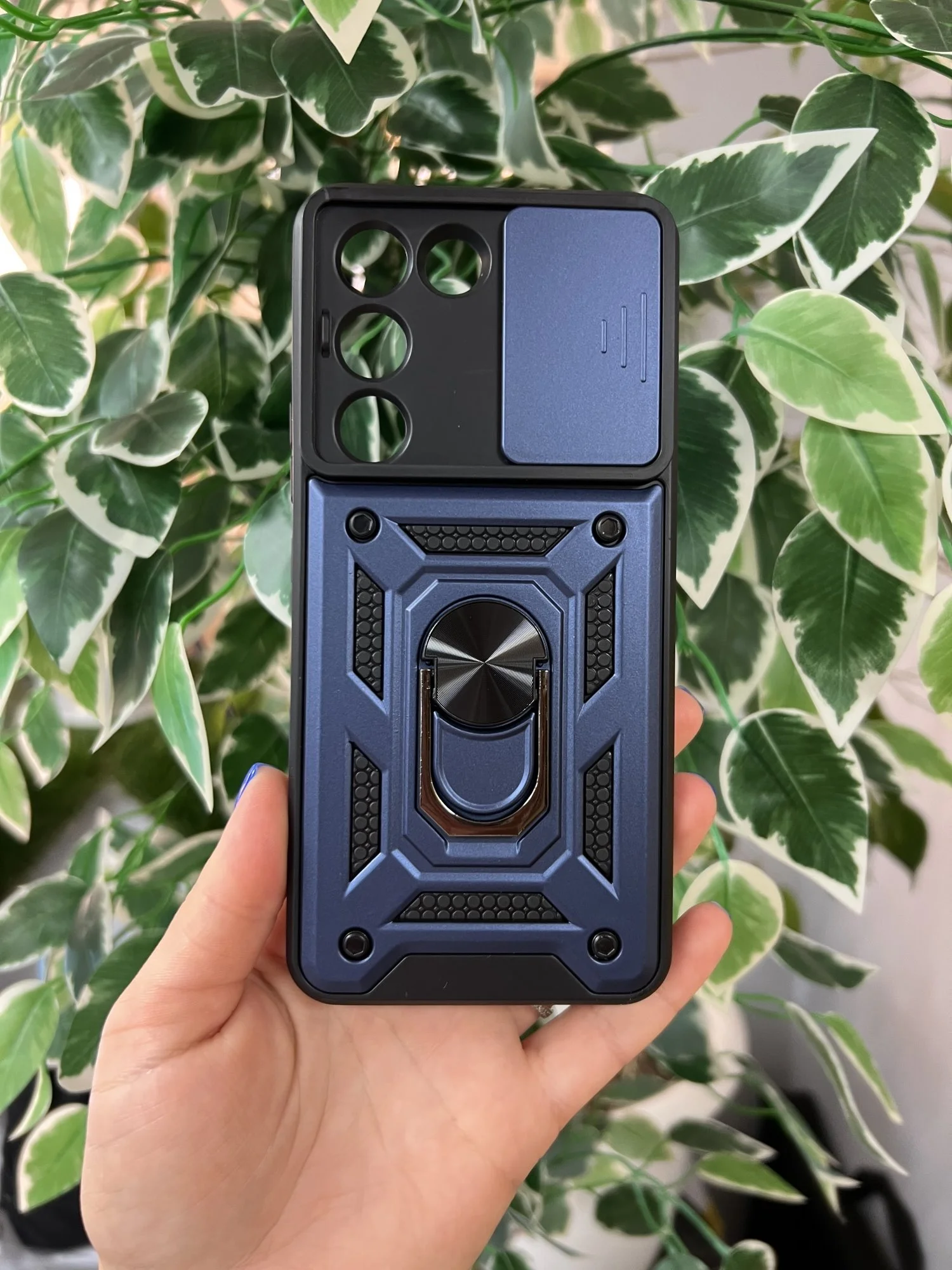 Зеленый чехол противоударный armors для Vivo V30 Lite 4G / Виво В30 Лайт 4G с защитой камеры