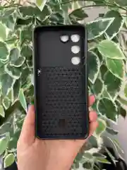 Серебряный чехол противоударный armors для Vivo V30 Lite 4G / Виво В30 Лайт 4G с защитой камеры