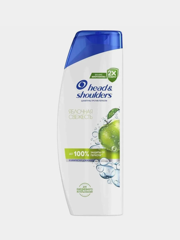 HEAD & SHOULDERS Шампунь от перхоти Яблочная свежесть 400мл