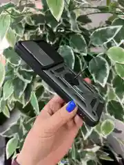 Зеленый чехол противоударный armors для Vivo V30 Lite 4G / Виво В30 Лайт 4G с защитой камеры