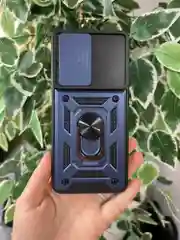 Темно-синий чехол противоударный armors для Vivo V30 Lite 4G / Виво В30 Лайт 4G с защитой камеры