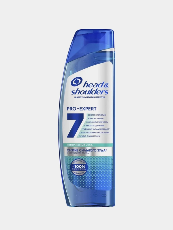Шампунь Head&Shoulders Снятие сильного зуда, 7 в 1, 300 мл