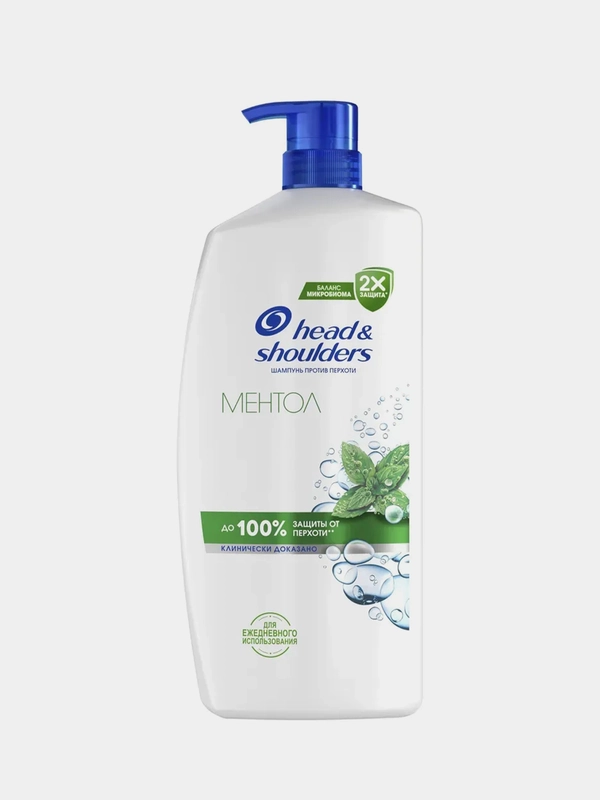 Шампунь от перхоти Head&Shoulders, ментол, 800 мл