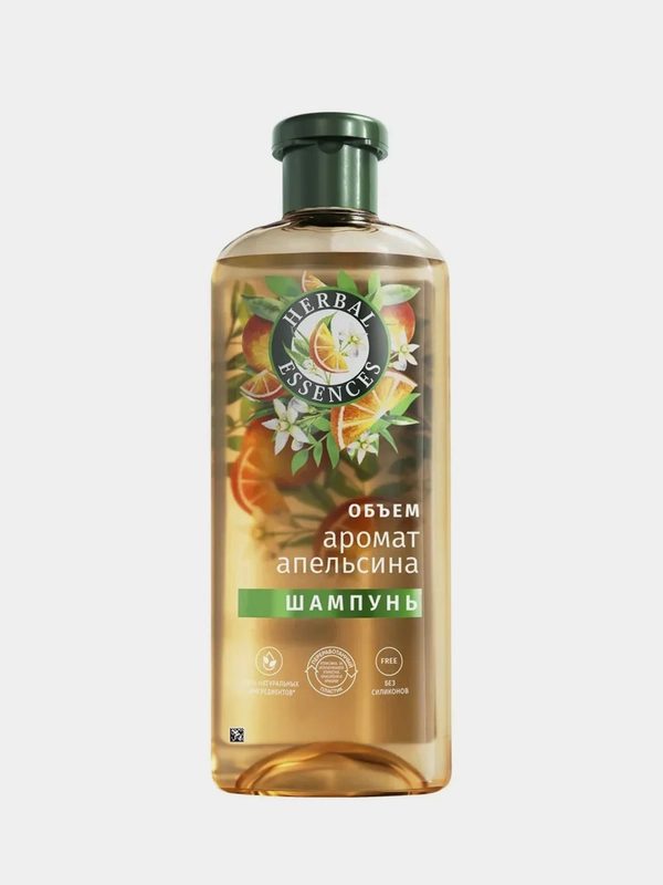 Шампунь Herbal Essences "Для тонких и лишенных объема волос", апельсин, 350 мл