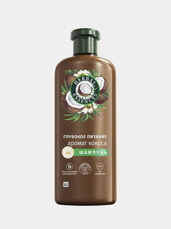 Шампунь Herbal Essences для глубокого питания и увлажнения волос, кокос, 350 мл