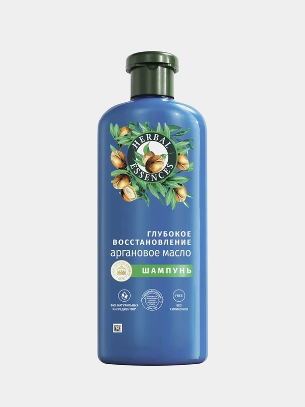 Шампунь Herbal Essences для глубокого восстановления волос, с маслом арганы, 350 мл