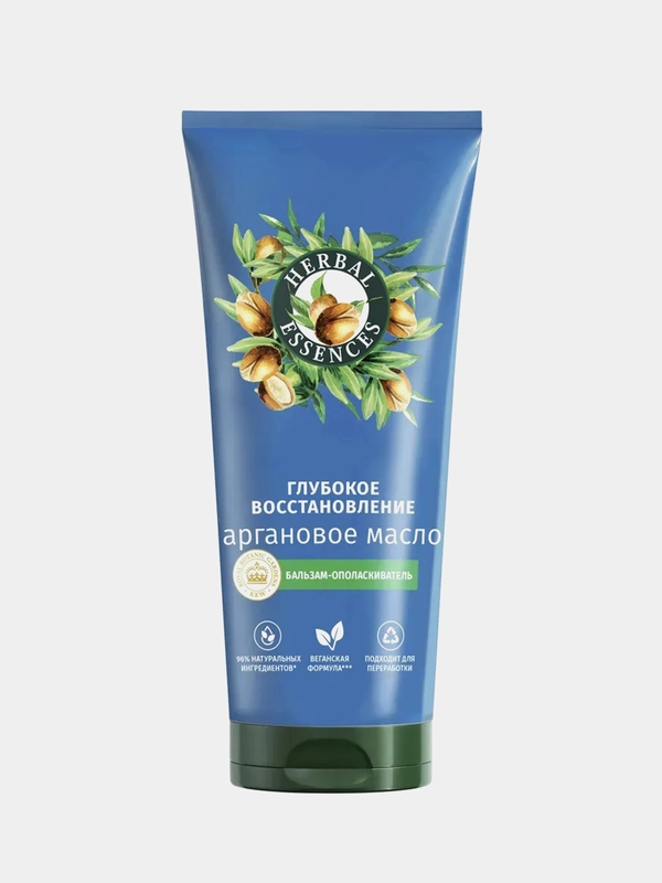 Бальзам-ополаскиватель Herbal Essence "Глубокое восстановление", с маслом арганы, 250 мл