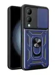Зеленый чехол противоударный armors для Vivo Y17S / Виво У17S с защитой камеры