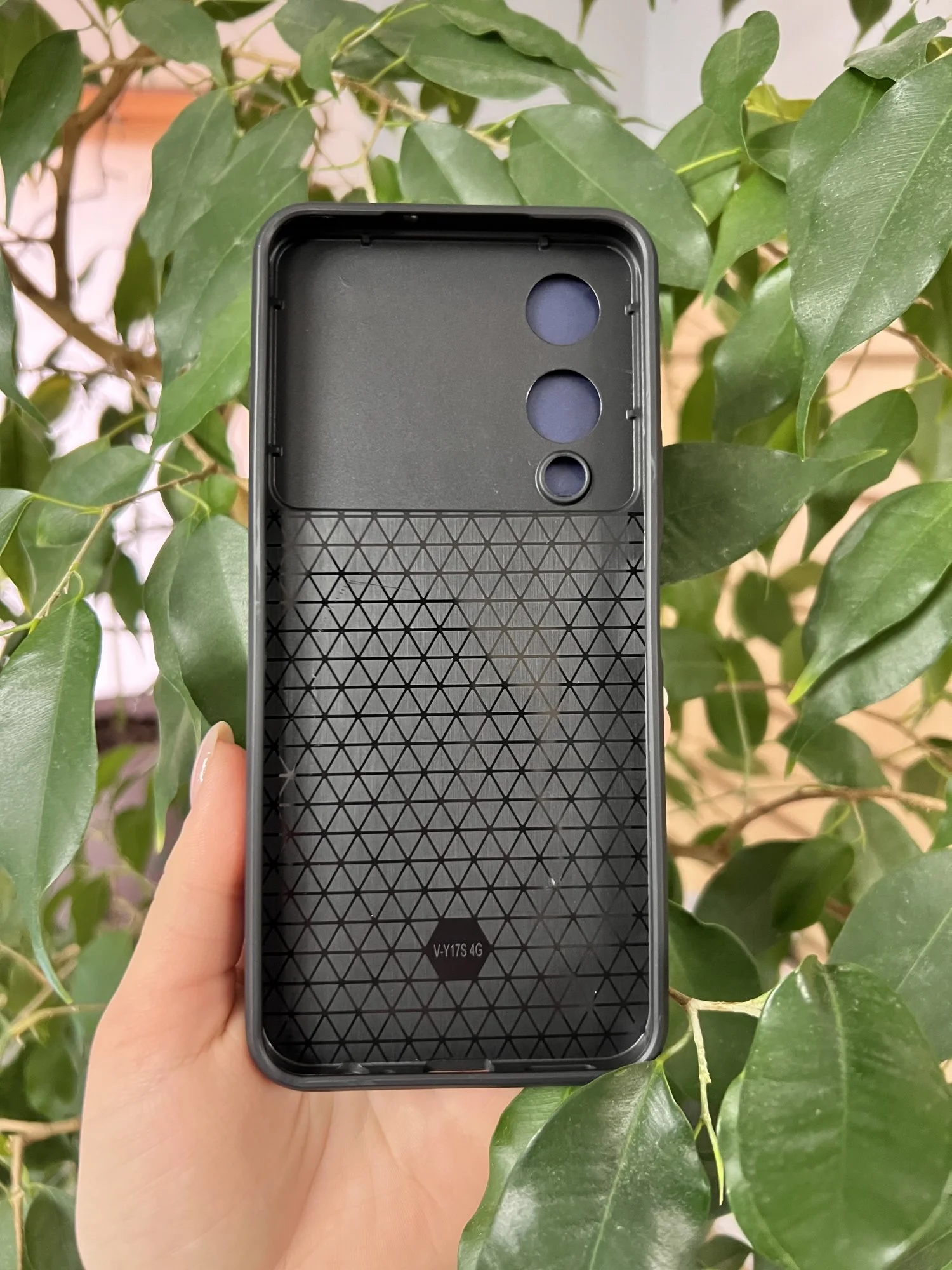 Темно-синий чехол противоударный armors для Vivo Y17S / Виво У17S с защитой камеры