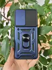 Темно-синий чехол противоударный armors для Vivo Y17S / Виво У17S с защитой камеры