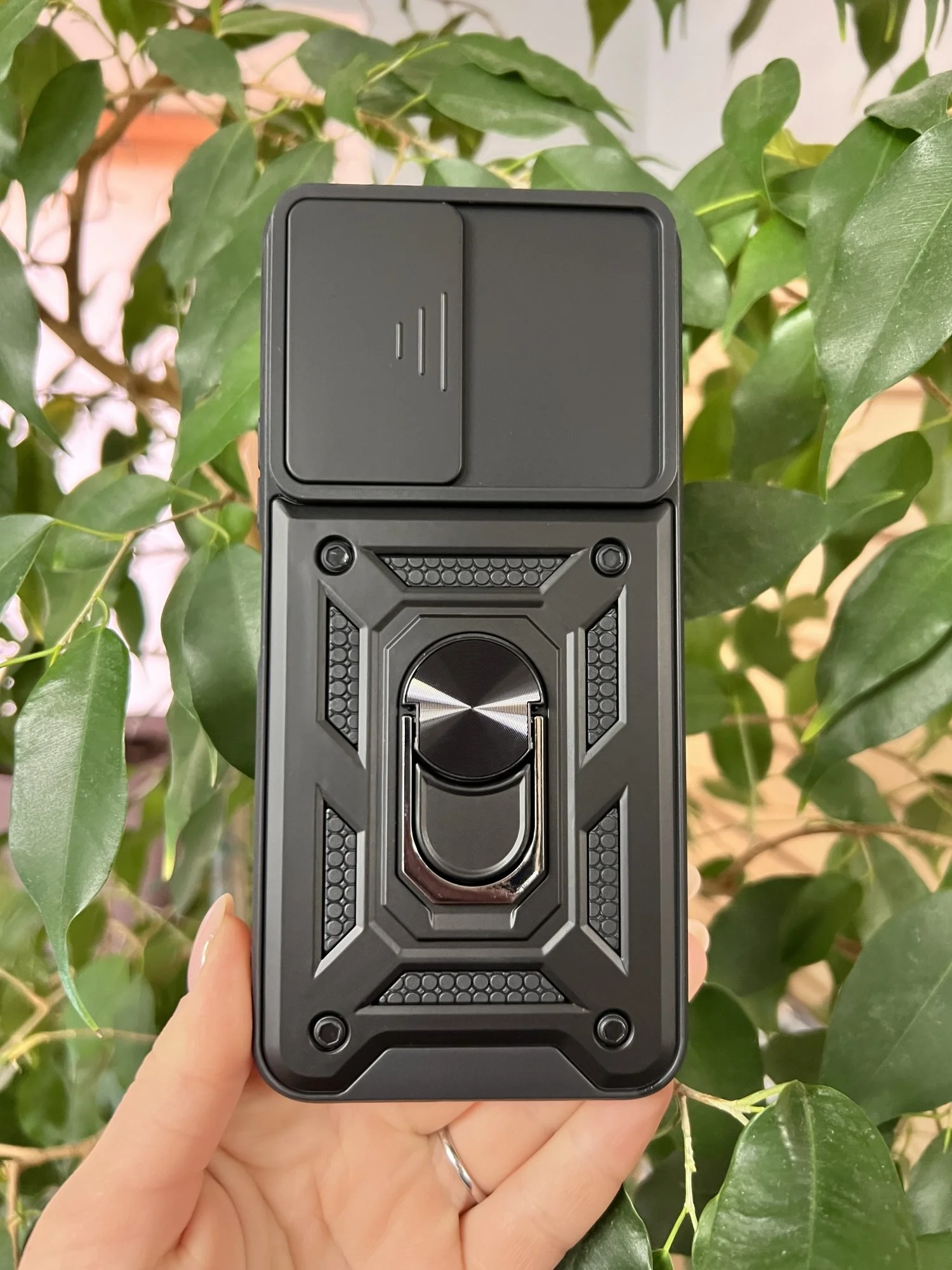 Черный чехол противоударный armors для Vivo Y17S / Виво У17S с защитой камеры