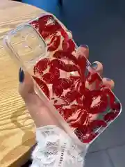 Коралловый меланж apple iPhone 15 Pro Max, Айфон 15 про макс чехол матовый объемный с принтом для iPhone 15