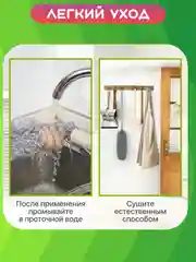 Серый набор щеток с телескопической ручкой для уборки дома от пыли: пипидастр, метелка, швабра