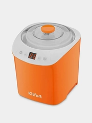 Йогуртница Kitfort КТ-4090-2, бело-оранжевый