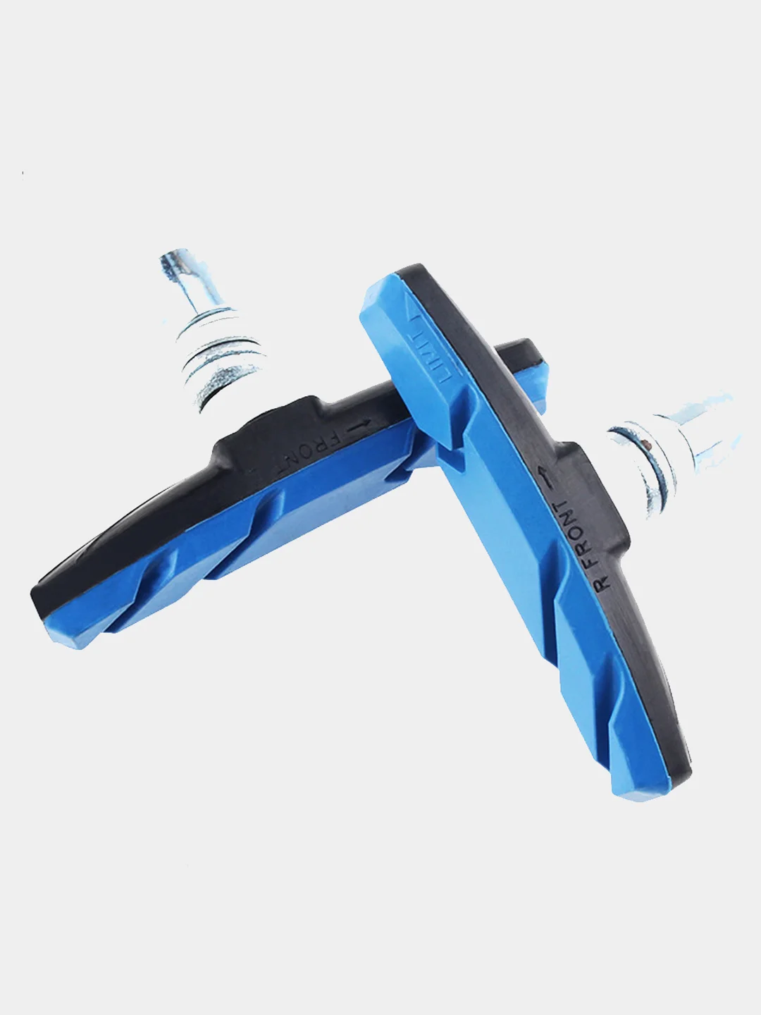 Синий тормозные колодки для велосипеда, тип V-brake, 2 штуки